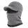 AYPOW Wintermantel aus Sturmhaube mit flexiblem Halswärmer, winddichter, Unisex Warmer Ski-Gesichtsmaske für Outdoor-Sportarten