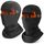 HEGCOIIE 2 Stück Winter Sturmhaube für Herren und Damen,Winddicht Thermo Balaclava Gesichtsmaske Skimaske für Outdoor Sports Radfahren, Skifahren, Motorrad, Fahrrad (Schwarz+Dunkelgrau)