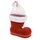 Idena 8550022 - Nikolausstiefel, Rot, Nikolaus, zum Befüllen, Geschenk, Verpackung, Weihnachten