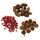 BB Sport Weihnachtsdeko Natur Tischdeko Advent Dekoration Beeren und Tannenzapfen Weihnachtsdekoration Selber Machen Basteln Adventskranz