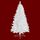 RS Trade 1015 150 cm Weihnachtsbaum PVC künstlich Weiß (Ø ca. 74 cm) mit 440 Spitzen, schwer entflammbarer Tannenbaum mit Schnellaufbau Klappsystem, inkl. Christbaum Ständer aus Metall