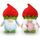 Gehydy 2er Set Frühlingdeko Wichtel Erdbeere Dekoration Wichtel Figuren Bauernhaus Decorations Zubehör für Home Küche