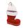 Idena 8550014 - Nikolausstiefel, Rot, Nikolaus, zum Befüllen, Geschenk, Verpackung, Weihnachten