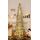HMASYO 180 cm Pop-Up Lametta Weihnachtsbaum mit 100 Timer-Lichter und Fernbedienung, Zusammenklappbarer Künstlicher Schlanken Weihnachtsbaum für Zuhause Wohnung Büro Festdekoration, USB-Betrieb