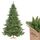 SALCAR Künstlicher Weihnachtsbaum 180 cm, Tannenbaum Künstlich mit 560 Spitzen und Klapp-Schirmsystem, Grün Tannenbaum Christbaum mit Holzständer, φ124 cm übergroßer Baumdurchmesser
