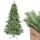 SALCAR Künstlicher Weihnachtsbaum 210 cm aus 90% PE Spritzguss, Premium Nordmanntanne, realistischer Christbaum mit Schnellaufbau Klappsystem