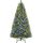 SHareconn 270cm Weihnachtsbaum künstlich mit Beleuchtung, Künstlicher Weihnachtsbaum mit 640 Warmweißen & Mehrfarbigen LED Lichtern, 12 Lichtmodi, 2316 PVC Zweigspitzen, Faltbarem Metallständer