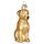 Old World Christmas Gelber Labrador Old World Weihnachtsschmuck: Hundekollektion, Glasornamente für Weihnachtsbaum, Glas, 3.75 x 1.5