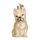 Old World Christmas Ornaments Hundekollektion Glasornamente für Weihnachtsbaum, Französische Bulldogge, Glas, beige, 3.5