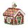 Old World Christmas Ornamente: Lebkuchen-Kollektion Glas-Ornamente für Weihnachtsbaum, Lebkuchenhaus, 20013