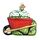 Old World Christmas Schubkarre Garden Gifts Glass Blown Ornaments for Christmas Tree, Glas, 3