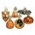 Old World Christmas Ornamente: Halloween-Dekorationen, Glasgeblasene Ornamente für Weihnachtsbaum, Miniatur-Halloween