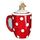 Old World Christmas 32310 Kaffee und Tee Geschenke Glas geblasene Ornamente für Weihnachtsbaum heißer Kakao