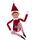 Elves Behavin Badly 12 ""biegsame bewegliche Elfe mit Vinylkopf - Weihnachtszubehör (Roter Elfenjunge) 32aq33v1xxA