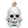 Old World Christmas Ornamente: Halloween-Dekorationen, Glasgeblasene Ornamente für Weihnachtsbaum, Totenkopfknochen