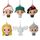 Hallmark National Lampoon's Christmas Vacation Mini-Weihnachtsschmuck, bruchsicher, 6 Stück