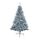 SHATCHI Künstlicher Deluxe-Weihnachtsbaum, aufklappbare Zweige mit Metallständer, PVC, 300 cm, 3 m, Frosty Green