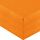 aqua-textil Royal Spannbettlaken Boxspringbett Wasserbett 120x200-130x220 cm orange 210g/qm Jersey Mako Baumwolle Elasthan Spannbetttuch