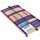 stabiler Lattenrost 100% BUCHE Lattenrahmen - nicht verstellbar, starr - SCHULTERFRÄSUNG, 7 Zonen, 42 Federleisten, Härte-Regulierung, Mittelgurt - FIX SLEEP BEST 42® unmontiert (140x200cm)