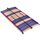 stabiler Lattenrost 100% BUCHE Lattenrahmen - nicht verstellbar, starr - SCHULTERFRÄSUNG, 7 Zonen, 42 Federleisten, Härte-Regulierung, Mittelgurt - FIX SLEEP BEST 42® unmontiert (80x200cm)