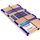 Stabiler Lattenrost 100% BUCHE Lattenrahmen - Nicht verstellbar, starr - SCHULTERFRÄSUNG, 7 Zonen, 44 Federleisten, Härte-Regulierung, Mittelgurt - FIX Comfort 44® - fertig montiert (90x200cm)
