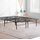 Linenspa Metallbett mit Lattenrost – Klappbett – 33 cm Stauraum unter Bettgestell – Montage in 5 Minuten – Bett 90x190 cm, Schwarz