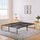 Linenspa Bettrahmen Platform Bed Frame, Polyester, Schwarz, Twin