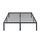 Olee sleep 45cm Stabiler Stahlbett / Stahl-Lattenrost / Anti-Rutsch-Unterstützung / Matratzenunterbau / Metallbett / Bettrahmen / Bett / 90 x 200cm / Twin / Schwarz / Metall