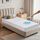 BEDLORE Matratzenschoner 90 x 200 cm, wasserdichte Matratzenauflage, geräuschloser Matratzenbezug mit tiefer Tasche – weich, atmungsaktiv und komfortabel (Weiß)