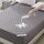 BEDLORE Matratzenschoner 160 x 190 cm, wasserdichte Matratzenauflage, geräuschloser Matratzenbezug mit tiefer Tasche – weich, atmungsaktiv und komfortabel (Grau)