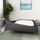 Alyvia Spring Boxspring-Abdeckung, Jersey-Strick dehnbarer Rundumbezug für alle Vier Seiten, Bettrock für Hotel und Zuhause, King/California-King/Olympic-Queen, Heather Grau
