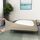 Boxspring-Abdeckung, Queen-Size-Größe, Jersey-Strick & dehnbar, 4 Seiten, Bettrock für Hotel & Zuhause, Queen/Queen XL, Taupe