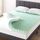 Best Price Mattress 10,2 cm große Eierkisten-Matratzenauflage aus Memory-Schaum mit beruhigendem Aloe-Aufguss, CertiPUR-US-Zertifiziert, Kurze Königin, Grün