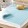 Best Price Mattress 1,5 Zoll Eierkiste Memory Foam, Kühlgel Infusion, Queen Matratzenauflage, Blau (ECMF-GM1.5Q)