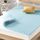 Best Price Mattress Mellow Matratzenauflage, 5,1 cm, Memory-Schaumstoff, kühlendes Gel-Infusion, Twin Blue