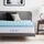 LUCID Matratzen Topper mit 5 Zonen – 5cm Gel Memory Foam Matratzenauflage, atmungsaktiv, Oeko-Tex, 100x200 cm, Blau