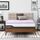 LUCID 5,1 cm Lavendel-Matratzenauflage aus Memory-Schaum – belüftetes Design – druckentlastende Bettauflage – Matratzenauflage – CertiPur-Zertifiziert – California King Size