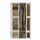 Dripex Kleiderschrank, Schrank 69 x 170 x 50 cm (B x H x T), einfache Montage, Faltbarer Mehrzweckschrank mit Stange, magnetische Türen, für Wohnzimmer Schlafzimmer Weiß