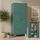 skølm Ituri Metallschrank Dunkelgrün – Kleiderschrank mit 6 Fächern & 2 Kleiderstangen – Garderobenschrank Flur 80 cm breit – Schlafzimmerschrank Industrial Style – Stahlschrank für Wohnzimmer & Büro