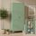 skølm Ituri Metallschrank Mintgrün – Kleiderschrank mit 6 Fächern & 2 Kleiderstangen – Garderobenschrank Flur 80 cm breit – Schlafzimmerschrank Industrial Style – Stahlschrank für Wohnzimmer & Büro