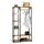 IDMarket - Ankleide Kleiderschrank Regal B. 90 cm DETROIT Industriedesign