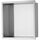 VEVOR Wandnische 10x33,02x33,02cm Duschnische Edelstahl Nische Einlagig 100% Wasserdicht Nischeneinbau 0-40°C Betriebstemperatur 92°-Inneneckdesign Geeignet für Badezimmer Schlafzimmer Arbeitszimmer