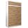 Kryspol Schwebetürenschrank York 150 cm Kleiderschrank mit Kleiderstange und Einlegeboden Schlafzimmer- Wohnzimmerschrank Schiebetüren Modern Design (Weiß + Artisan Eiche mit Erweiterung)