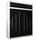 Kryspol Schwebetürenschrank York 180 cm Kleiderschrank mit Kleiderstange und Einlegeboden Schlafzimmer- Wohnzimmerschrank Schiebetüren Modern Design (Weiß + Schwarz mit Erweiterung)