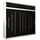 Kryspol Schwebetürenschrank York 250 cm Kleiderschrank mit Kleiderstange und Einlegeboden Schlafzimmer- Wohnzimmerschrank Schiebetüren Modern Design (Weiß + Schwarz mit Erweiterung)