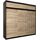 Kryspol Schwebetürenschrank York 250 cm Kleiderschrank mit Kleiderstange und Einlegeboden Schlafzimmer- Wohnzimmerschrank Schiebetüren Modern Design (Schwarz + Sonoma mit Erweiterung)