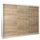 MEBLE KRYSPOL - Kleiderschrank, Schlafzimmerschrank - Schrank DREI Türen - 4 Fächer rechts, Links, 2 Stangen, Fach - Garderobenschrank York, Körperfarbe Weiß, Frontfarbe Sonoma - 250x62x200cm