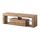 Selsey TV Schrank Board Sideboard Fernsehtisch Fernsehschrank 140 cm Stehend Eiche Lancelot Bianko