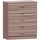 Vida Designs Kommoden & Sideboards, Mitteldichte Holzfaserplatte, Walnuss, Standard