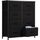 DUMOS Kommode für Schlafzimmer mit 8 Stoffschubladen hohe Kommode Organizer für Kleidung Schrank Kinderzimmer Aufbewahrungsturm mit Schrank Metallrahmen Holzplatte leichte Kinderzimmermöbel